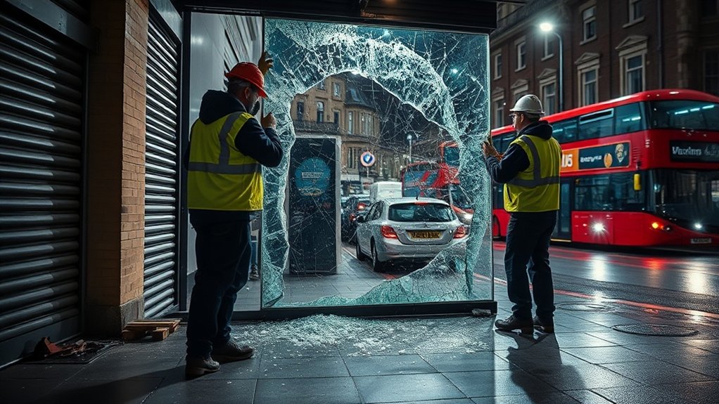 Emergency Shop Front Repair Greenwich