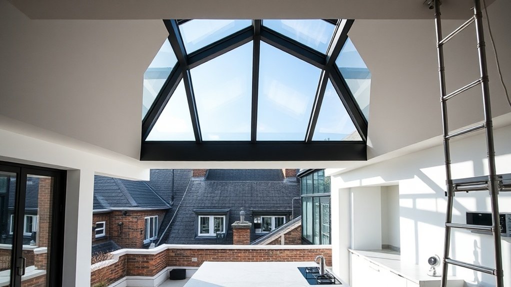 Roof Lantern Installation Greenwich