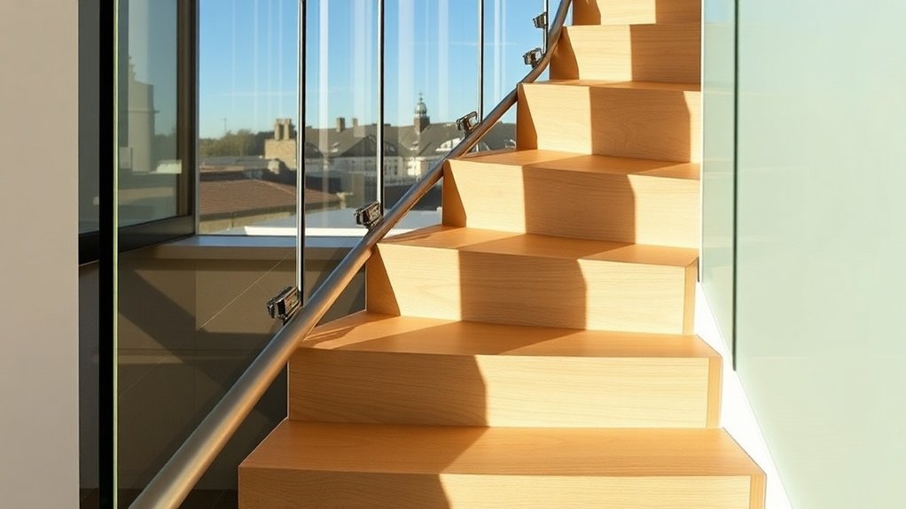 Staircase Glass Panels Greenwich