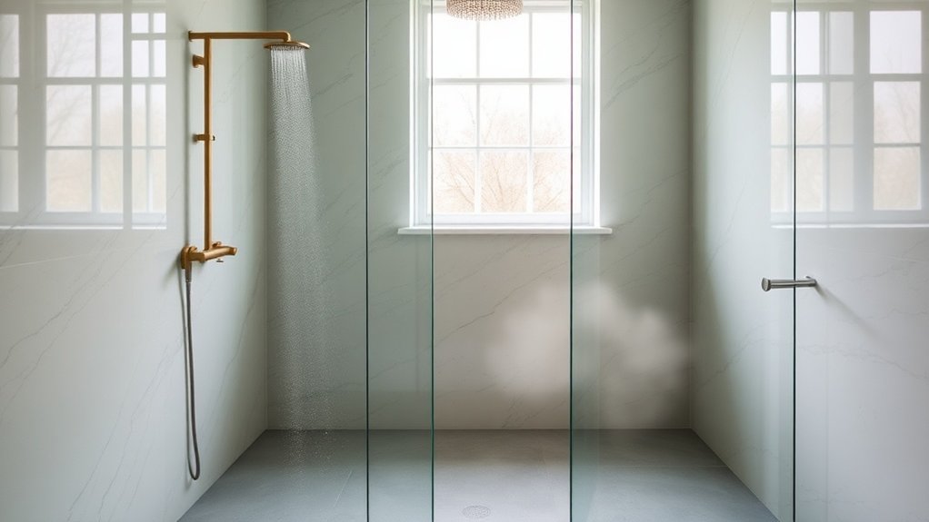 Wet Room Glass Panels Greenwich